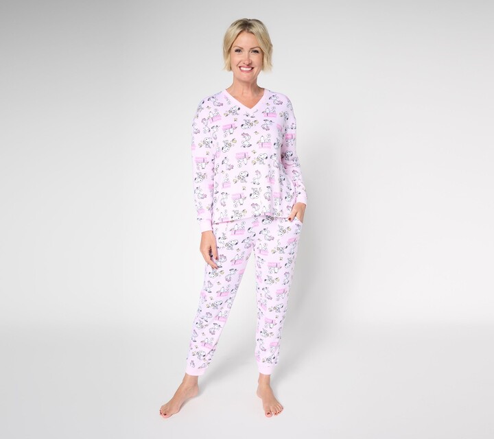 Peanuts As Is Marshmallow Sweater Knit PJ Set