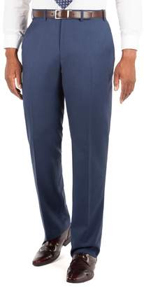Centaur Big & Tall - Bright Blue Pick And Pick Big And Tall Suit Trousers