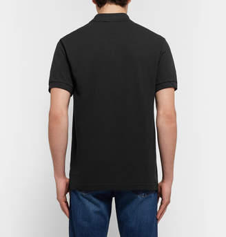 Lacoste Cotton-Pique Polo Shirt - Men - Black