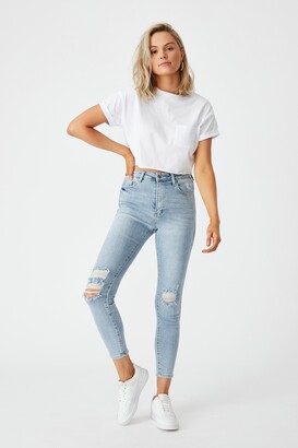 Supre The Skinny Premium Ripped Jean