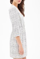 Thumbnail for your product : Forever 21 Contemporary Abstract Chevron Henley Dress