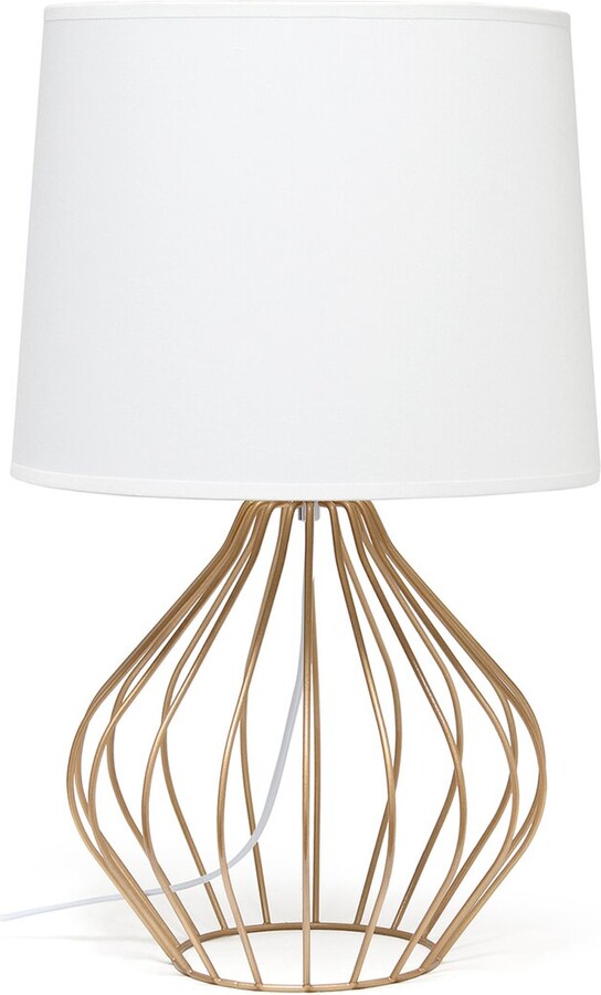 Lalia Home Geometrically Wired Table Lamp