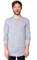 Thumbnail for your product : American Apparel T457 Baby Thermal Long Sleeve Henley