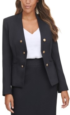 calvin klein petite blazer