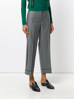 Thumbnail for your product : Incotex cropped tailored trousers