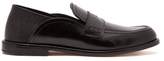 Thumbnail for your product : Loewe Slip On Leather Loafers - Mens - Black