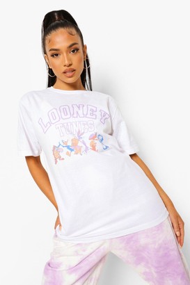 boohoo Petite Looney Tunes Licensed T-shirt