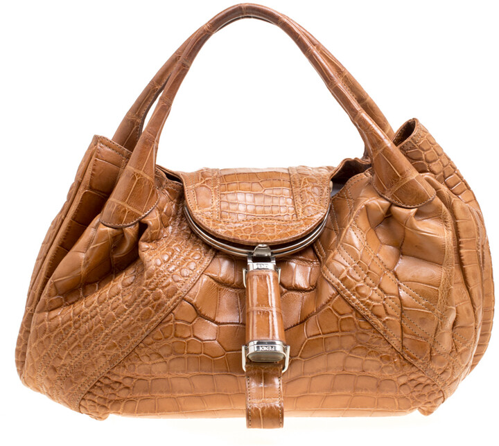 Feyithriftstore - Authentic Dissona Crocodile leather bag