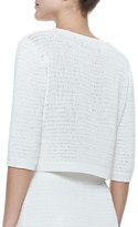 Thumbnail for your product : Theory Arabis Cropped Knit Sweater