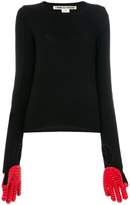 Thumbnail for your product : Comme des Garcons rubber glove jumper