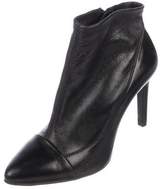 Thumbnail for your product : Pedro Garcia Leather Ankle Boots Black Leather Ankle Boots