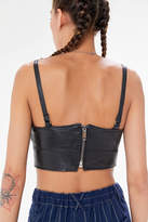 Thumbnail for your product : Urban Renewal Vintage X Pelechecoco Recycled Leather Bustier