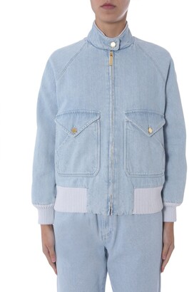alberta ferretti denim jacket