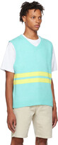 Thumbnail for your product : Stussy Blue Acrylic Vest