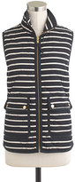 Thumbnail for your product : J.Crew Excursion quilted vest in stripe