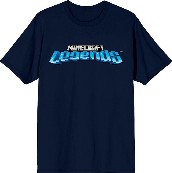 Boy's Minecraft Legends Creeper Logo T-Shirt