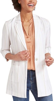 3/4 Sleeve White Jacket | Shop the world's largest collection of 