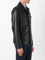 Thumbnail for your product : Lanvin grained effect leather jacket