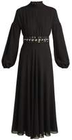 Thumbnail for your product : Giambattista Valli Bead-embellished Wool-blend Maxi Dress - Womens - Black