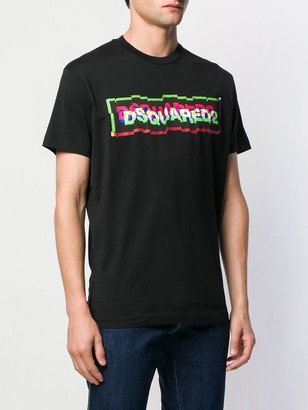 DSQUARED2 3-D-inspired graphic T-shirt