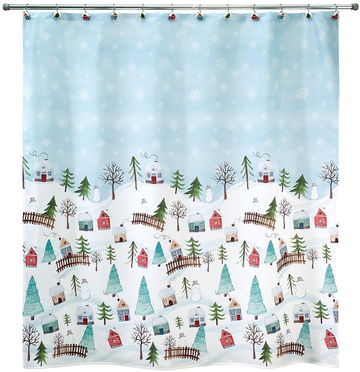 Avanti Christmas Village Shower Curtain ShopStyle