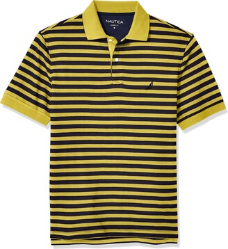 yellow nautica polo shirt