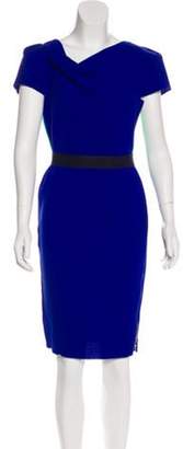 Roksanda Wool Knee-Length Dress blue Wool Knee-Length Dress