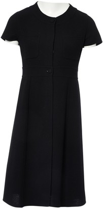 Fendi Black Wool Dress for Women