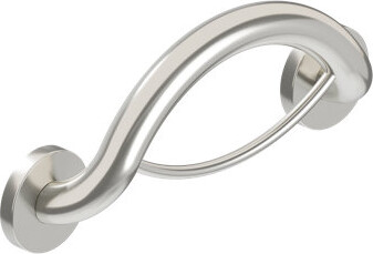 HealthCraft PLUS Towel Ring 14.5", Grab Bar Designed For Bathroom Safety (500 lb Capacity)