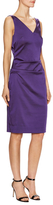 Thumbnail for your product : Nicole Miller V-Neck Tuck Sheath Dress