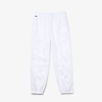 Lacoste Men's SPORT Tennis Diamond Weave Taffeta Trackpants | Size: XS - 2  - ShopStyle Activewear Shirts