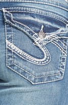 Thumbnail for your product : Silver Jeans Co. 'Tuesday'  Flap Pocket Bootcut Jeans (Indigo)