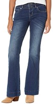 Thumbnail for your product : Rock and Roll Cowgirl Mid-Rise Trouser Jeans in Dark Vintage W8M1661