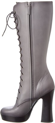 Michael Kors Collection Deandra Leather Boot