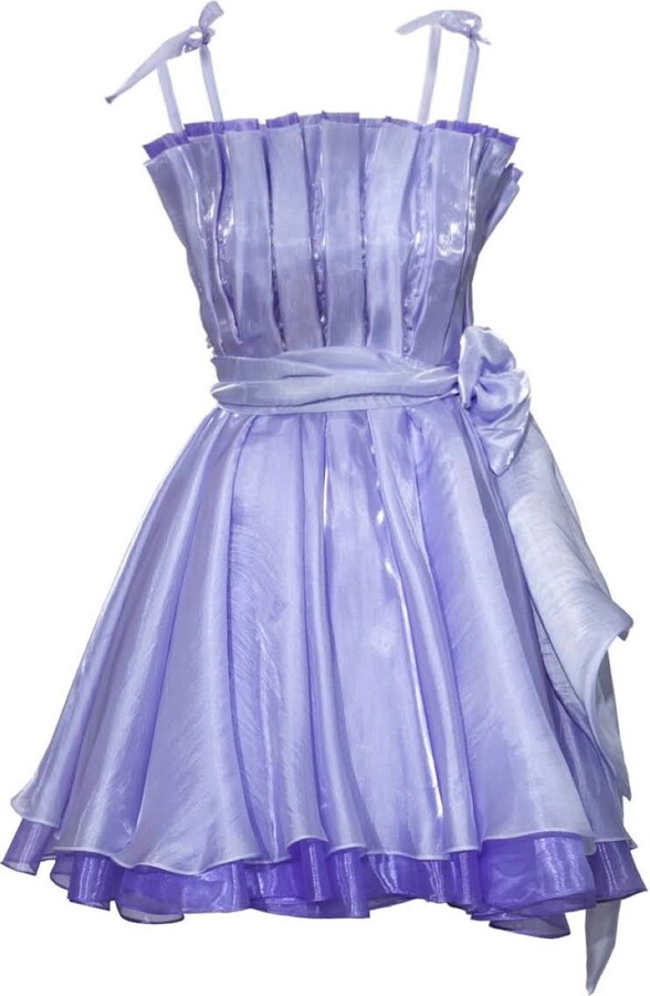 Petra Petrova Lilac Mini Cocktail Dress ShopStyle