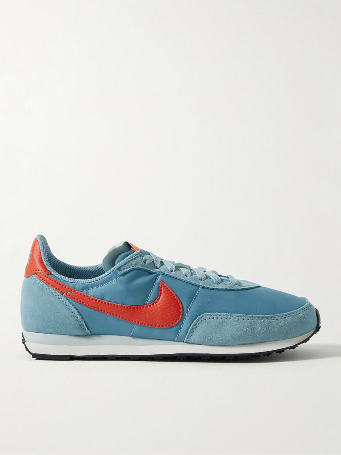 Nike Blue Suede Men's Shoes | ShopStyle