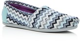 Thumbnail for your product : Toms Women's Seasonal Classic Canvas Chevron Flats