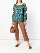 Thumbnail for your product : La DoubleJ Printed Peasant Top