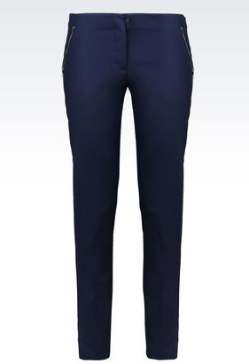 Giorgio Armani Super-Stretch Cotton Trousers