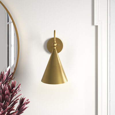 Cogan 1-Light Dimmable Armed Sconce - Thumbnail 5