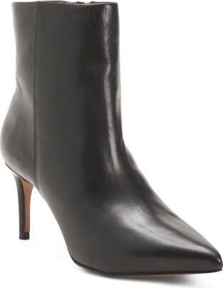 TJMAXX Leather Magali Mid Booties For Women