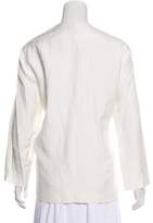 Thumbnail for your product : Avelon Long Sleeve Plunging Neck Jacket