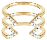 Thumbnail for your product : RACHEL KATZ Stacked Dagger Diamond Ring