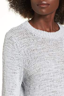 Leith Blouson Sleeve Tape Yarn Sweater