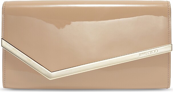 Jimmy Choo Emmie Leather Clutch