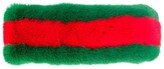 Thumbnail for your product : Gucci Children Web furry headband