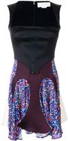 Thumbnail for your product : Esteban Cortazar patterned corset dress