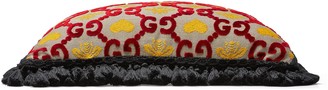 Gucci GG jacquard square cushion