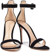 Thumbnail for your product : Gianvito Rossi Bead-embellished Suede Sandals