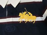 Thumbnail for your product : Ralph Lauren New with tag NWT Kids Boys N Blue White SS Polo Shirt 5 6 Big Pony